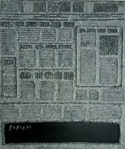 A quite world_No.1 di DAESUN CHOI, Pittura in vendita su Singulart