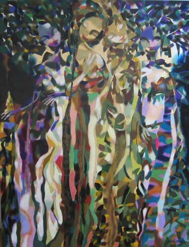 Racines by Luisa Fernanda DEBARNOT, Painting for Sale on Singulart