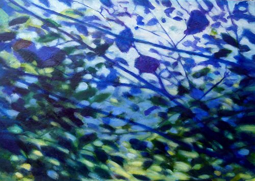 Blattwerk di Heidi Lauter, Pittura in vendita su Singulart