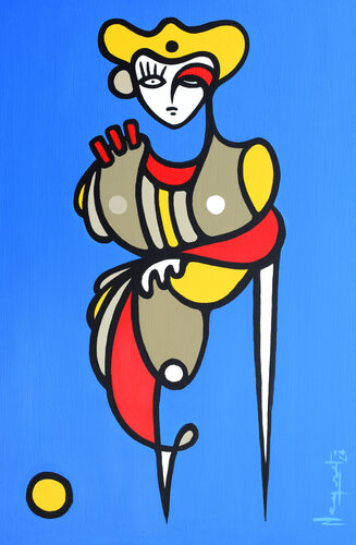 VETERANO DE GUERRA van Néstor Neyret, Schilderij te koop op Singulart