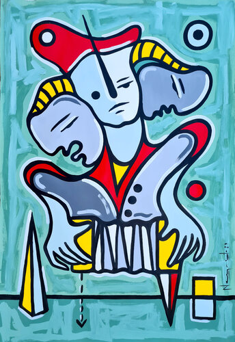 BALADA PARA UN LOCO par Néstor Neyret, Peinture en vente sur Singulart