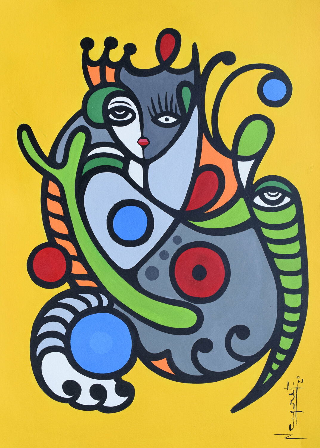 METAMORFOSIS INVERSA Néstor Neyret Œuvre sur papier à vendre