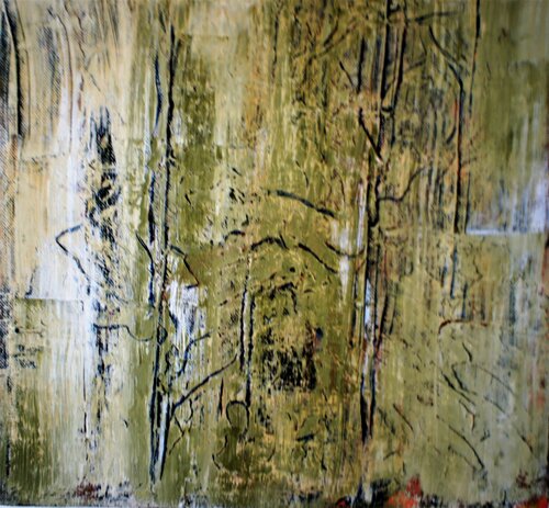 Abstraction verte Marie Ferrand