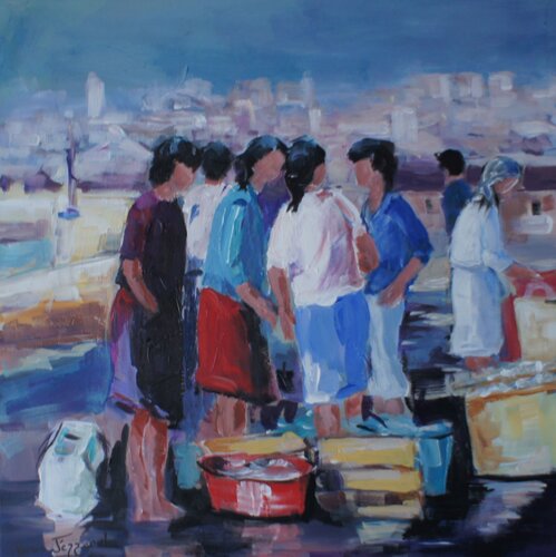 Retour de pêche Marie Ferrand