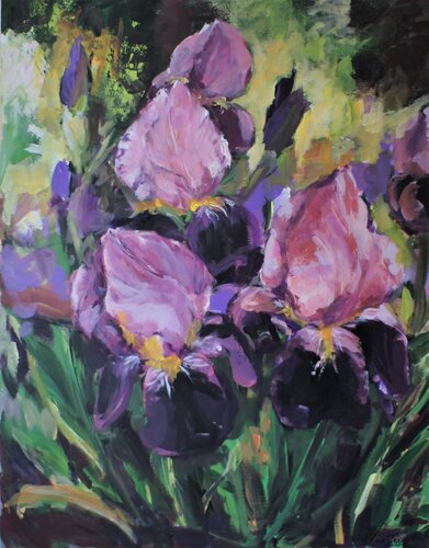 Printemps irisé van Marie Ferrand, Schilderij te koop op Singulart