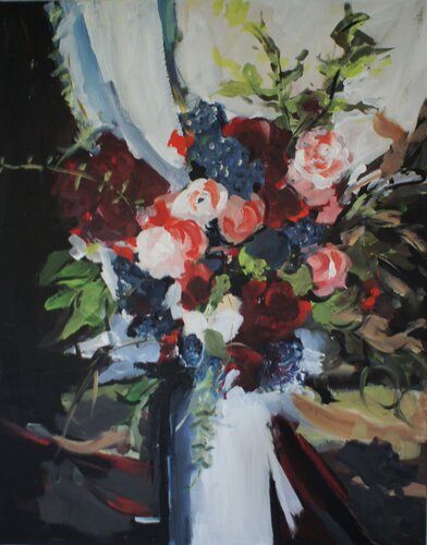 Feu d'artifice van Marie Ferrand, Schilderij te koop op Singulart