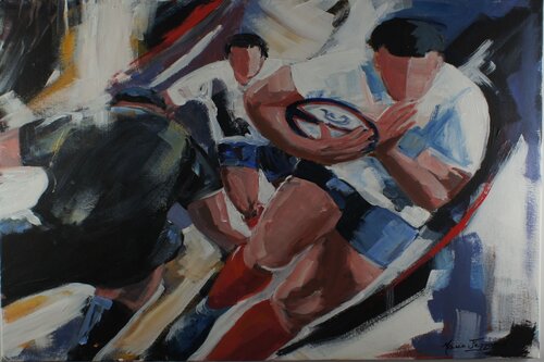 Plaquage manqué ! di Marie Ferrand, Pittura in vendita su Singulart