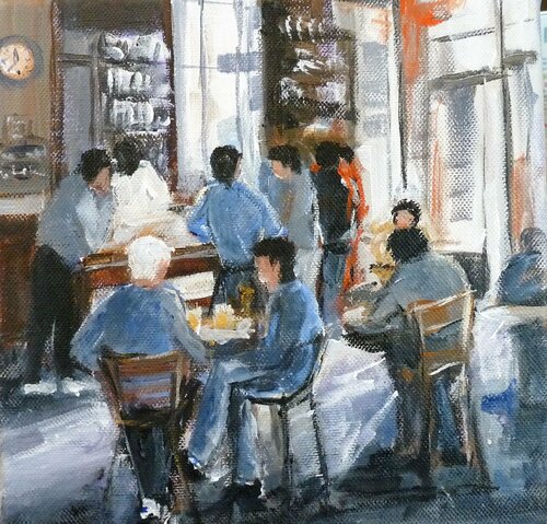 Au bar Marie Ferrand