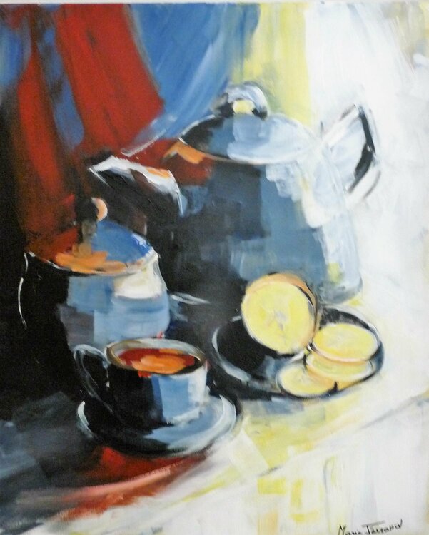 Tea time Marie Ferrand