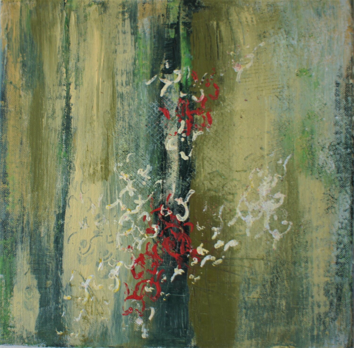 Abstraction verte 2 Marie Ferrand