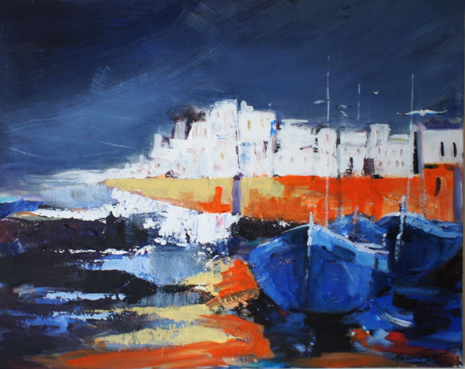 Bleu Essaouira Marie Ferrand