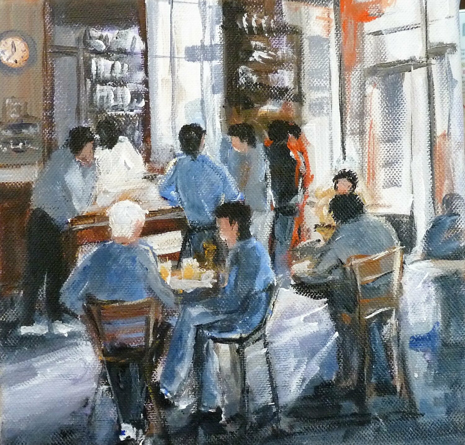Au bar Marie Ferrand