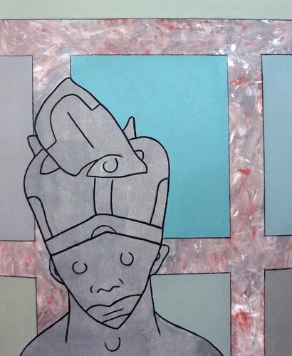 Single File van Matthew Dibble, Schilderij te koop op Singulart