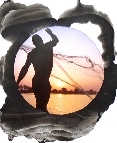 Silhouette van Matthew Dibble, Werk op papier te koop op Singulart