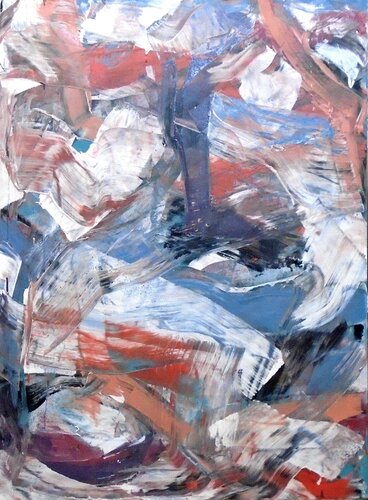 Mysterious Backstory van Matthew Dibble, Schilderij te koop op Singulart