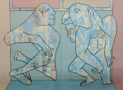 Extinction di Matthew Dibble, Pittura in vendita su Singulart