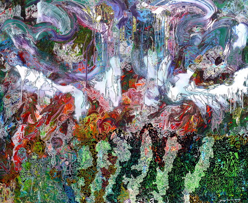 1001 PLAYERS IN THE EVOLUTION OF LIFE. by Igor Eugene Prokop, 회화 for Sale on Singulart