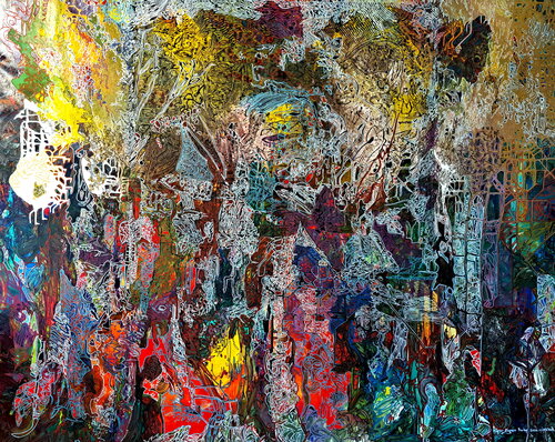 WHERE IS THE MAN.ECCE HOMO. di Igor Eugene Prokop, Pittura in vendita su Singulart