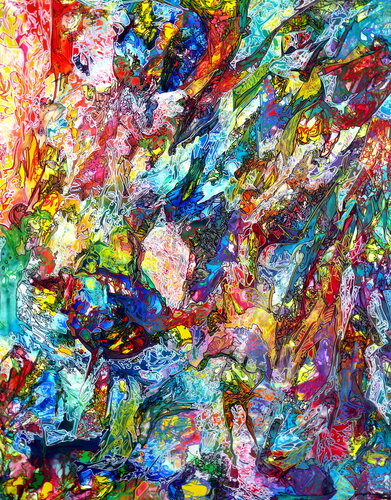 THE AGE OF SURVIVAL PATTERNS von Igor Eugene Prokop, Malerei kaufen auf Singulart