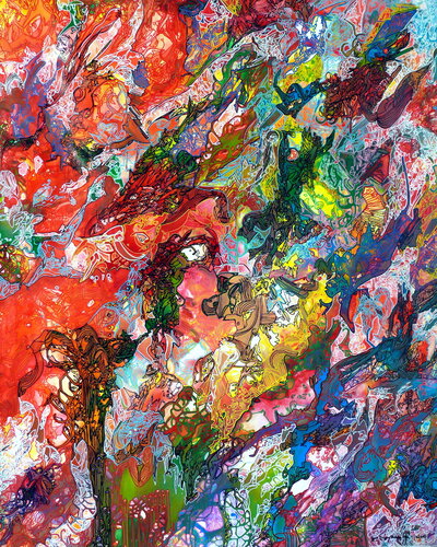 TRIAL OF CONSCIOUSNESS von Igor Eugene Prokop, Malerei kaufen auf Singulart