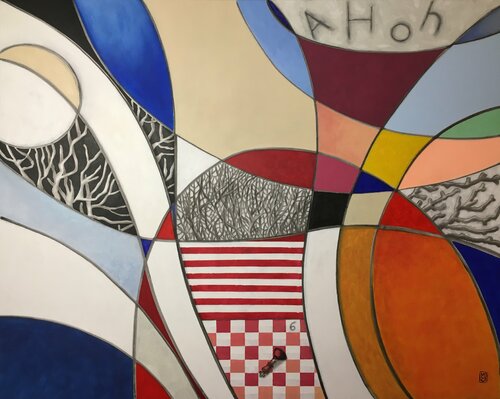 SCACCOMATTO di Maryda Geraci, Pittura in vendita su Singulart