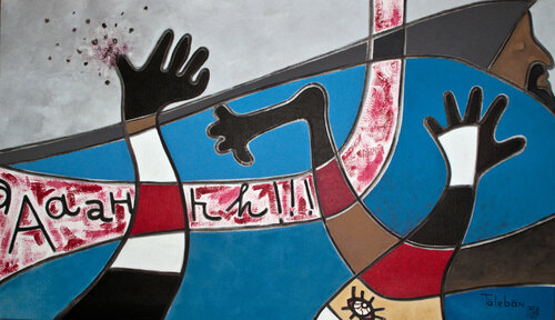 Taleban di Maryda Geraci, Pittura in vendita su Singulart