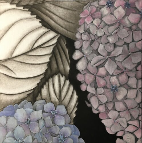 Hidrangea 2 von Maryda Geraci, Malerei kaufen auf Singulart