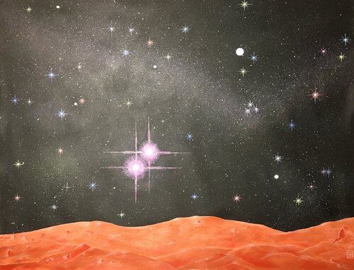 Mars by Maryda Geraci, Painting for Sale on Singulart