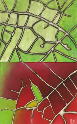 Two paths di Maryda Geraci, Pittura in vendita su Singulart
