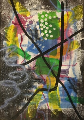 Sinfonia n1 van Maryda Geraci, Schilderij te koop op Singulart