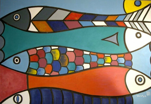 Variety 2 di Maryda Geraci, Pittura in vendita su Singulart
