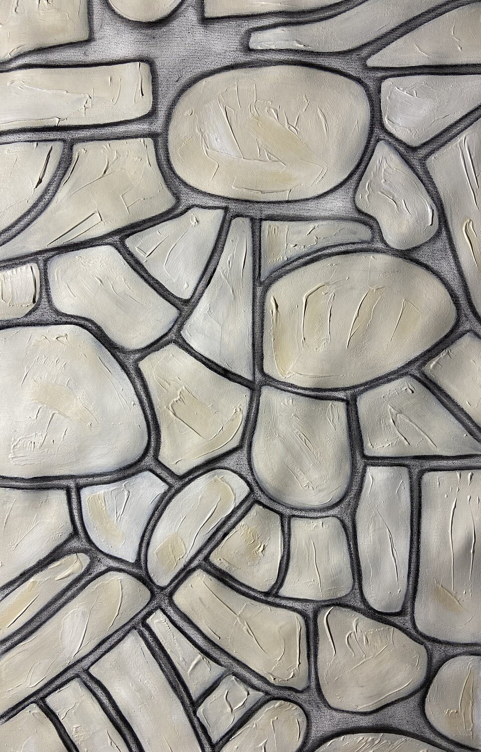 Path in white Maryda Geraci