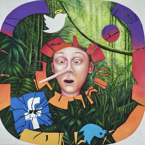 Without  filters von Filiberto Montesinos Castañón, Malerei kaufen auf Singulart