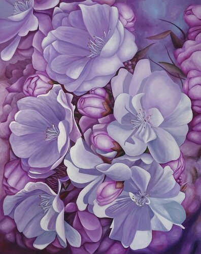 Cherry Paradise by Filiberto Montesinos Castañón, Painting for Sale on Singulart
