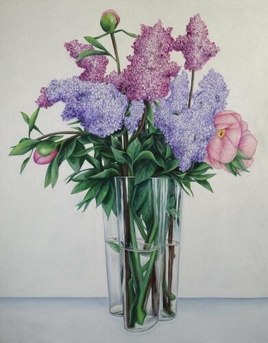 PRIMAVERA EN CASA von Filiberto Montesinos Castañón, Malerei kaufen auf Singulart