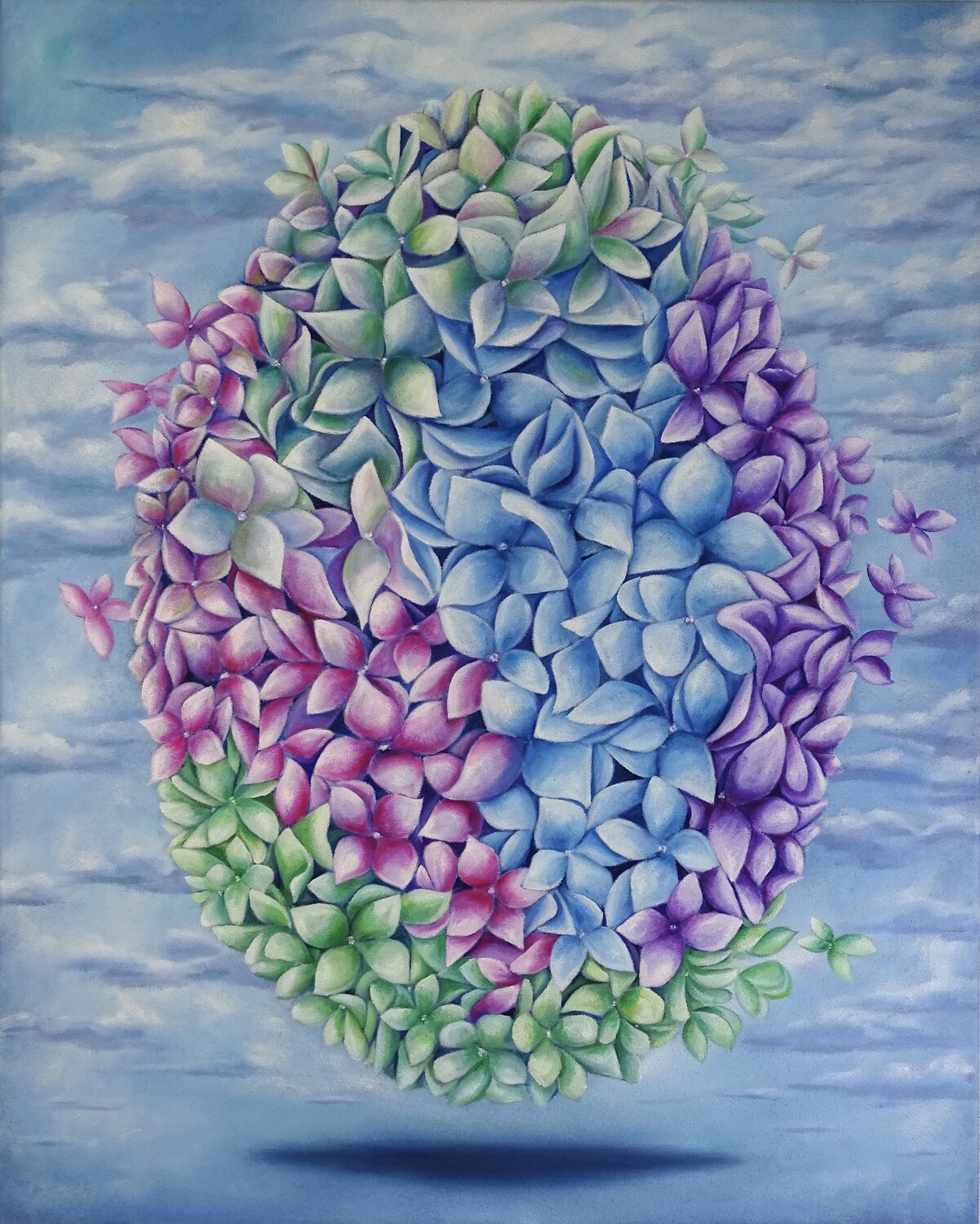 LIVING HARMONY Filiberto Montesinos Castañón Peinture originale à vendre