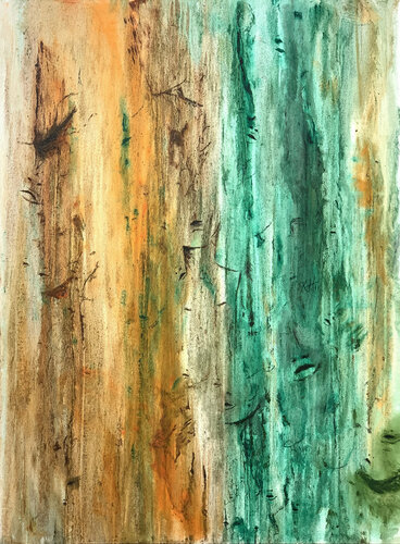 Tree Bark van Karina Yacoubian, Schilderij te koop op Singulart