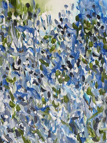 Into The Blue von Samantha Redfern, Malerei kaufen auf Singulart