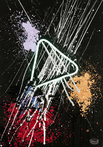 Pink Floyd Tribute on-off di Stefano Di Loreto, Pittura in vendita su Singulart