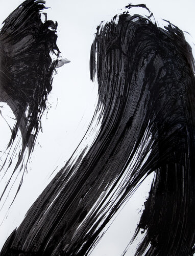 Cheveux d'Encre - AMOUR ( Extrait III ) van Kaixuan Feng, Werk op papier te koop op Singulart