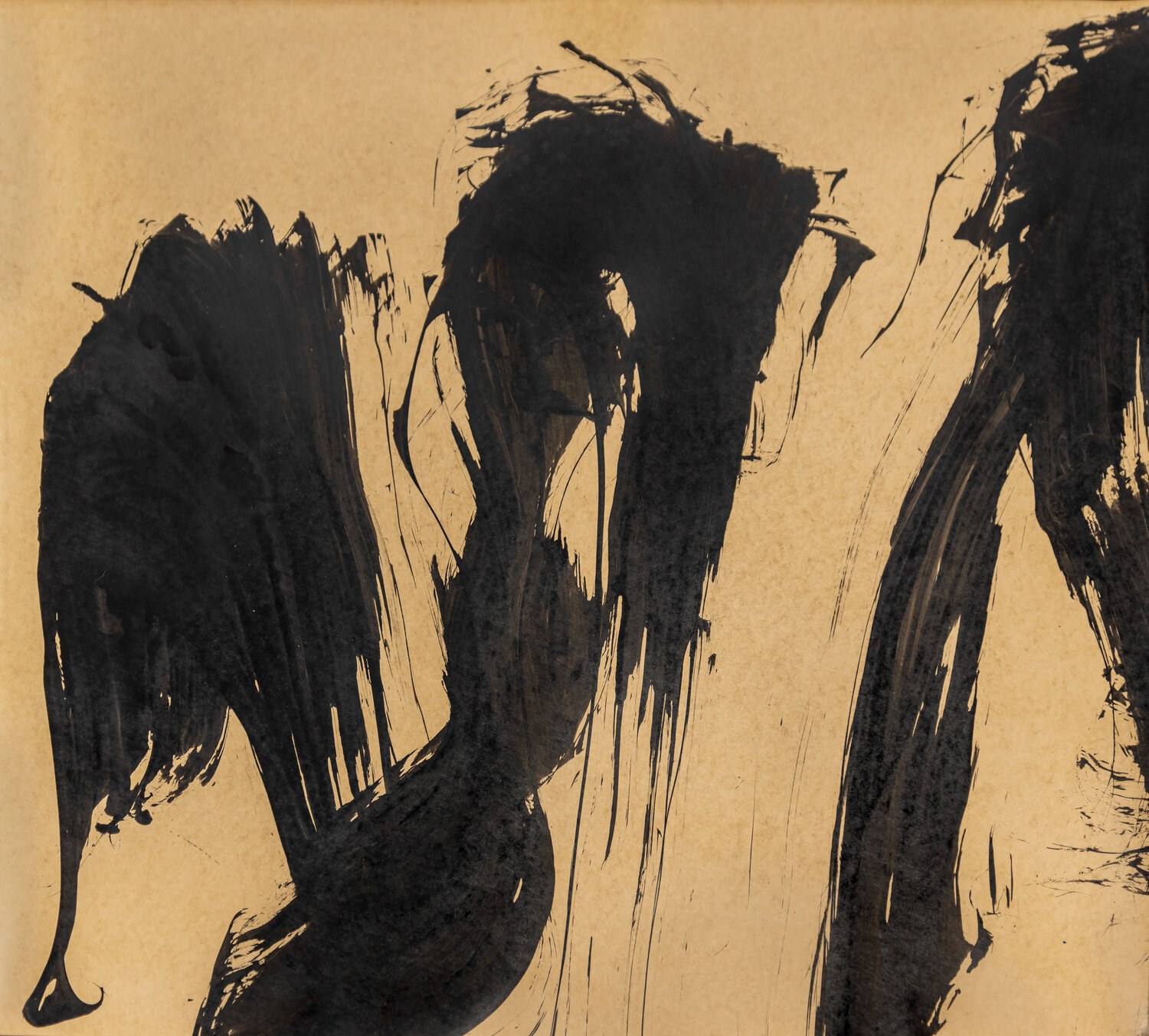Cheveux d'Encre - AMOUR ( Extrait XII ) Kaixuan Feng Dipinto originale in vendita