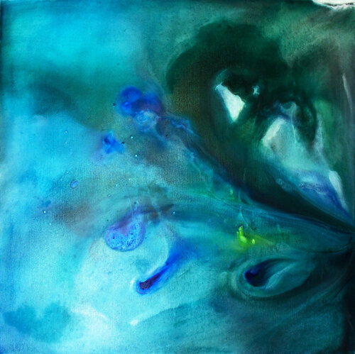 specchio d'acqua nr. 1 di BEATA KOZAK, Pittura in vendita su Singulart