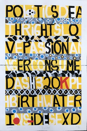 London Calling par Sam Gimbel, Œuvre sur papier en vente sur Singulart