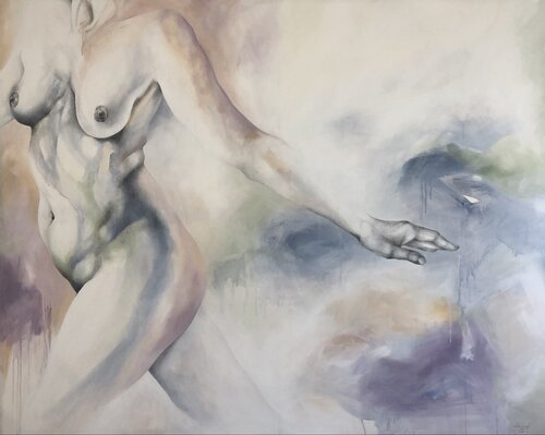 Delicada by Ale Feijó, Painting for Sale on Singulart