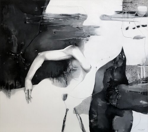 El Romance de la ninfa voladora y el ave flecha by Ale Feijó, Drawing for Sale on Singulart