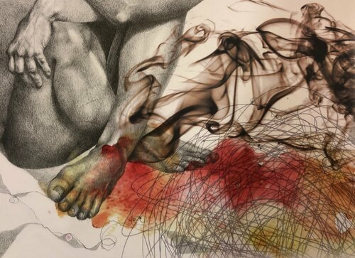 Mixtura de cuerpos I de Ale Feijó, Otros medios a la venta en Singulart