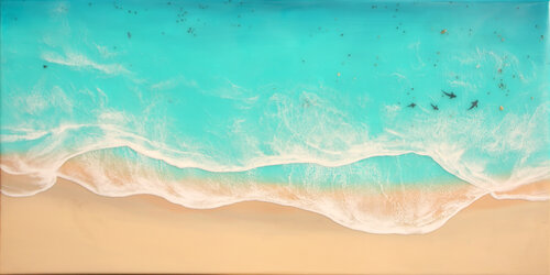 Maldives Shark Family by Rasko, Painting for Sale on Singulart