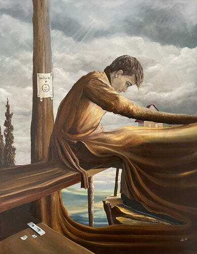 Verlorene Zeit di Carola E. Thiele, Pittura in vendita su Singulart