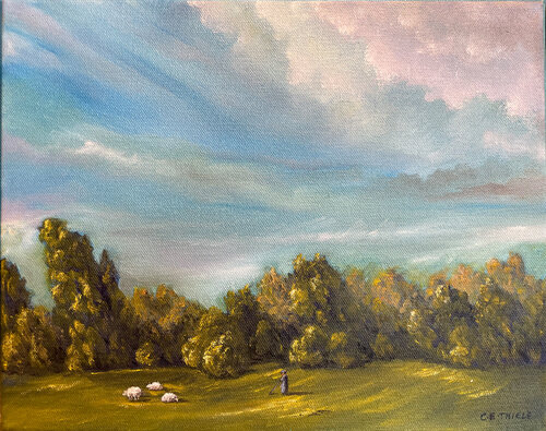 Landschaft im Spätsommer Carola E. Thiele