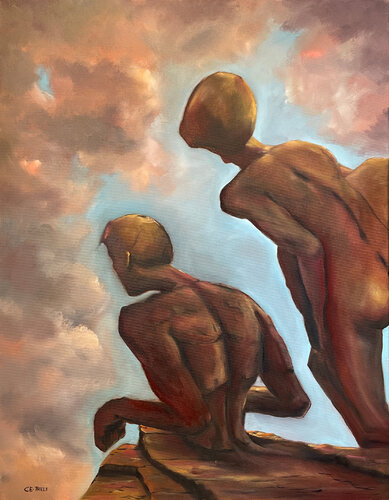 Human Condition van Carola E. Thiele, Schilderij te koop op Singulart